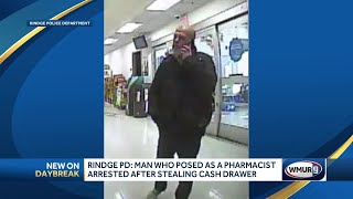 Man who allegedly posed as fake pharmacist arrested after stealing cash drawer from NH supermarket