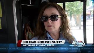 Sun Tran adding new barriers to keep drivers safe