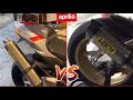 APRILIA RSV 1000 R vs APRILIA RSV4 on Arrow Exhaust System Sound