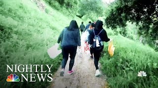 What Is Plogging? Growing Movement Of Joggers Picking Up Trash | NBC Nightly News