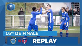 16es I ESTAC Troyes - Clermont Foot 63 en replay I Coupe Gambardella-Crédit Agricole 23-24