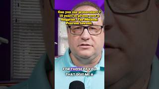 Can you sue a prosecutor? 15 Years for a Fingerprint: The Michael Pearson Case and his Lawsuit !