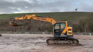 2016 Hyundai HX145LCR Hydraulic Excavator (SN: 0019) For Sale | Maltby, UK Auction 24 \u0026 25 Feb