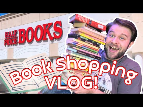 An EPIC and CHAOTIC Book Shopping Vlog!