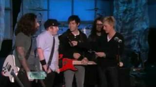 Fall Out Boy perform Americas Suithearts on Ellen 2009
