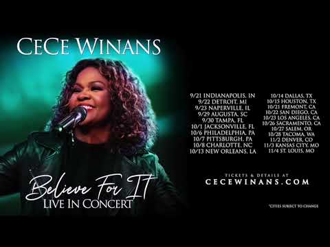 CeCe Winans' Believe For It Tour | Fall 2022 - YouTube