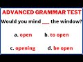 Difficult/Advanced English Grammar Quiz- 30 Question Level Test | English MasterClass #learnenglish