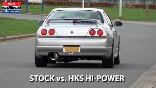 Nissan Skyline R33 GTS-T w/ HKS Hi-Power Exhaust - Revs, Accelerations \u0026 Flybys!