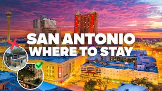 WHERE TO STAY IN SAN ANTONIO! Best Areas and Budget Hotels!