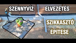 #Vízvezeték szerelés 3.rész | Szennyvíz elvezetés egyszerűen | Szikkasztó építése