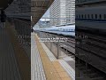 seeing the bullet train in japan for the first time