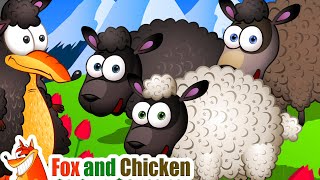 Baa Baa Black Sheep Song and More | Music Video | Fox and Chicken Nursery Rhymes \u0026 Kids Songs