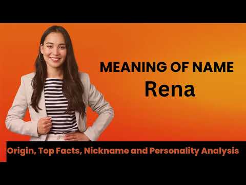 What does Rena mean in Hebrew?