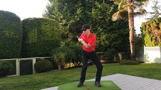 Golf Swing Feeling 17 - Body and Leg Movements During the Swing