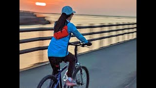 Coastal Cycling 【北台灣最美的濱海單車道之一】【新竹17公里海岸自行車道】【波光市集】Taiwan