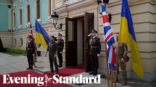 Boris Johnson makes surprise visit to President Zelensky in Kyiv