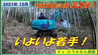 いよいよ、竹林再生計画着手！