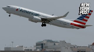 Moment passengers asked to de-plane American Airlines flight