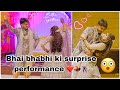 Bhai bhabhi ki performance 🕺💃😱 ft @behlbrothers1589