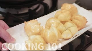 Deep-Fried Cuttlefish Balls | Easy Taiwanese Cooking Recipe | 酥炸國華花枝丸