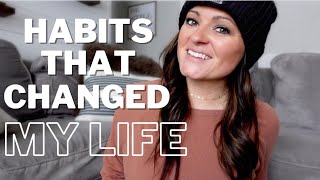 SIMPLE HABITS to change your LIFE...this one's for YOU!