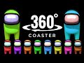 VR 360 Video | Among Us Impostor Roller Coaster 3D Immersive Experience 360 độ