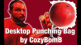 Desktop Punching Ball Bag by Cozy BomB