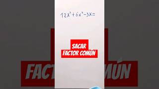 Sacar Factor Común # polinomios #factor #comun #caso #factoreo