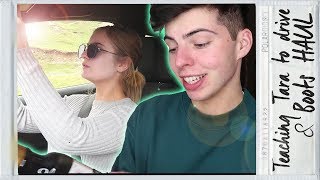 #VLOG | TEACHING TARA TO DRIVE! BOOTS HAUL! HONU JEWELERY!