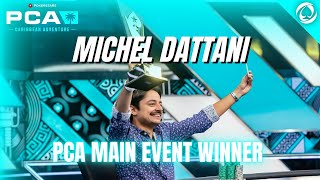 MICHEL DATTANI PCA MAIN EVENT WINNER! | PokerStars PCA 2023 | PokerNews