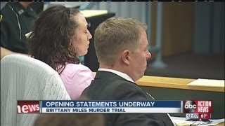 Brittany Miles murder trial underway