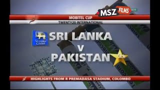 Pakistan vs Sri Lanka First T20 Match Highlights