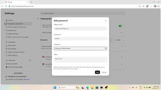 Microsoft Edge reveals saved passwords