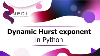 Dynamic Hurst exponent in Python