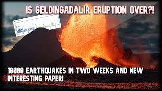 Is Geldingadalir Eruption Over?!