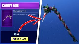 Minty Pickaxe Fortnite Candy Axe Code Sinhala21 Blogspot Com