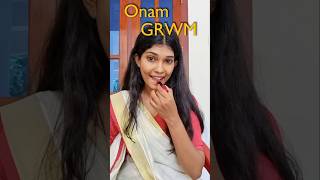 Get ready with me for onam ❤️💫🦢#grwm #onamspecial #shorts#getreadywithme