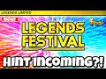 🔥 LEGENDS FESTIVAL HINT INCOMING!!! BE ON ALERT!!!! (Dragon Ball Legends)