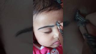 bottu achu mudralu- ll baby girl simple makeup#shorts #short #trending #viral #cheshvika#makeup