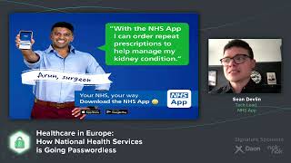 Authenticate Summit: Healthcare in Europe: How National Health Services is Going Passwordless