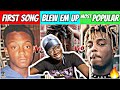 RAPPERS FIRST SONG🗑 VS THE SONG THAT BLEW THEM UP VS THERE MOST POPULAR SONG REACTION 😭💯