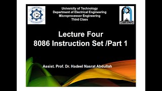 Lecture 4 Microprocessor Eng. Hadeel Nasrat