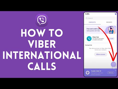 Cómo realizar llamadas internacionales por Viber 2024 Tutorial de Viber