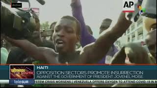 Opposition in Haiti promotes insurrection against President Jovenel Moïse