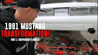 1991 Mustang - Coil Over Suspension \u0026 DECH Brake Swap - TIPS04E32