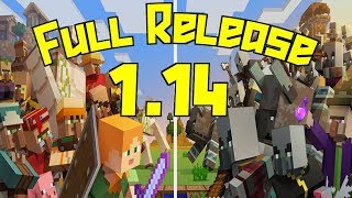 Minecraft 1.14 Full Release Version Review!