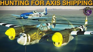 Mission To Bomb Axis Merchant Naval Convoy | IL-2 Sturmovik