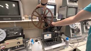 How to Digitize 70 year old 16mm Movie Film Reels from start to finish. Clean, prep, transfer \u0026 save