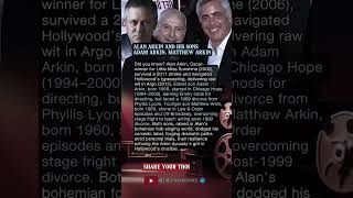 Alan Arkin And His Sons Adam Arkin Matthew Arkin