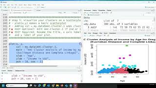 BA375 R Tutorial Hierarchical and K Means Cluster Analysis